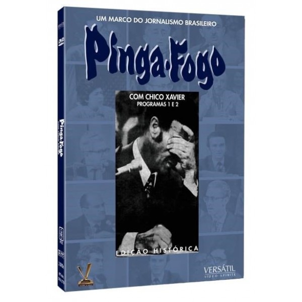 DVD Pinga-Fogo Com Chico Xavier (Edição Histórica - DUPLO)