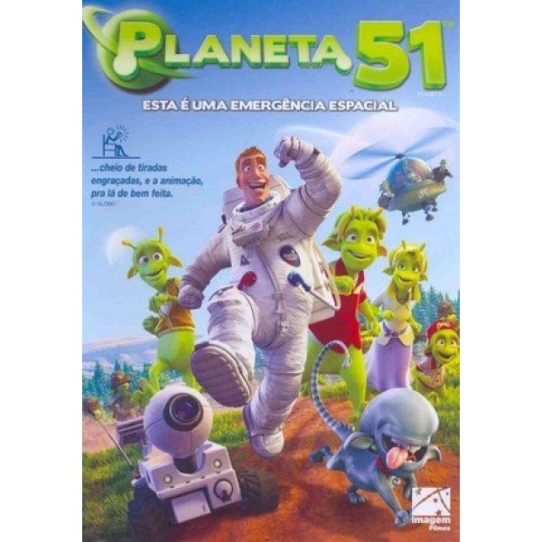 DVD Planeta 51 - Esta É Uma Emergência Espacial