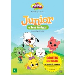 DVD PlayKids - Junior E Seus Amigos