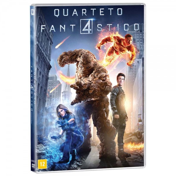 DVD Quarteto Fantástico (2015)