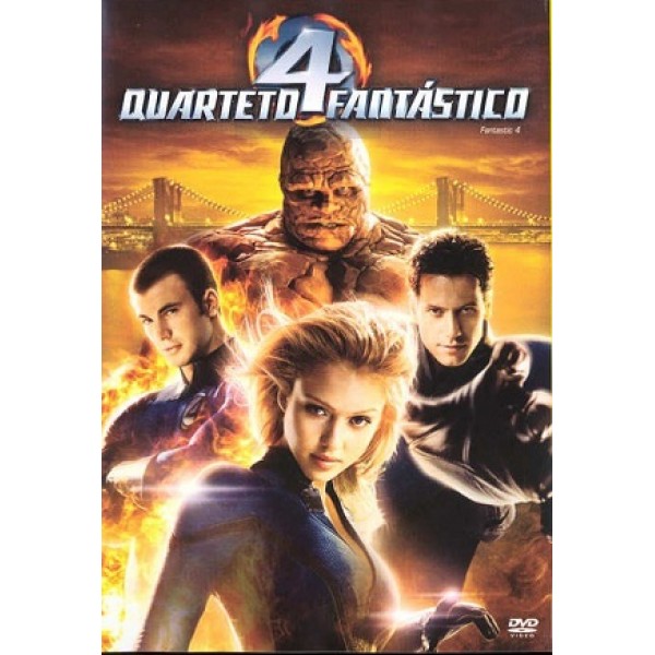 DVD Quarteto Fantástico