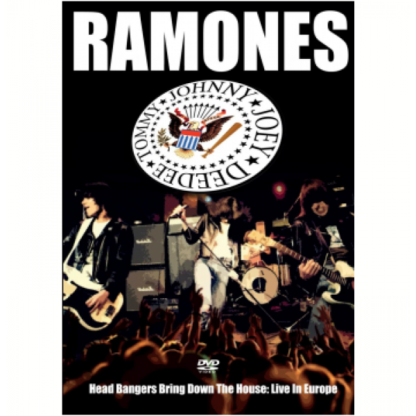 DVD Ramones - Head Bangers Bring Down The House: Live In Europe