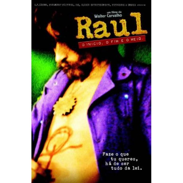 DVD Raul Seixas - O Início, O Fim e o Meio