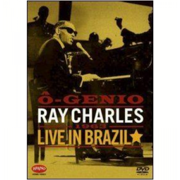 DVD Ray Charles - Ô-Genio: Live In Brazil, 1963