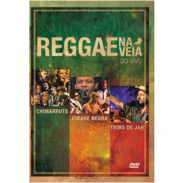 DVD Reggae Na Veia - Ao Vivo