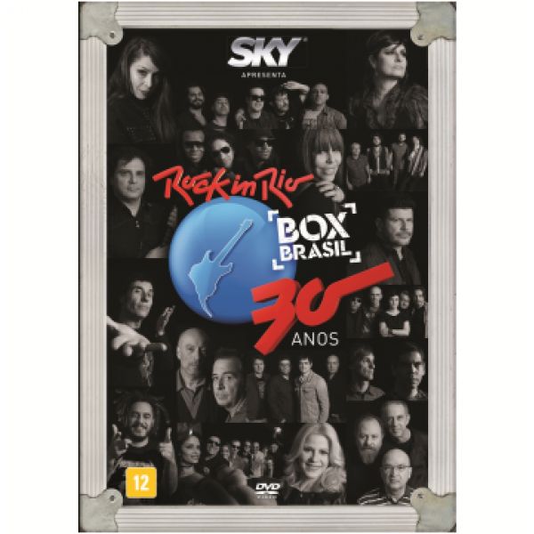DVD Rock In Rio - Box Brasil: 30 Anos