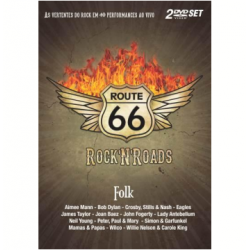 DVD Rock' N' Roads - Rota 66: Folk (DUPLO)