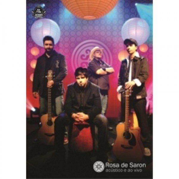 DVD Rosa de Saron - Acústico E Ao Vivo