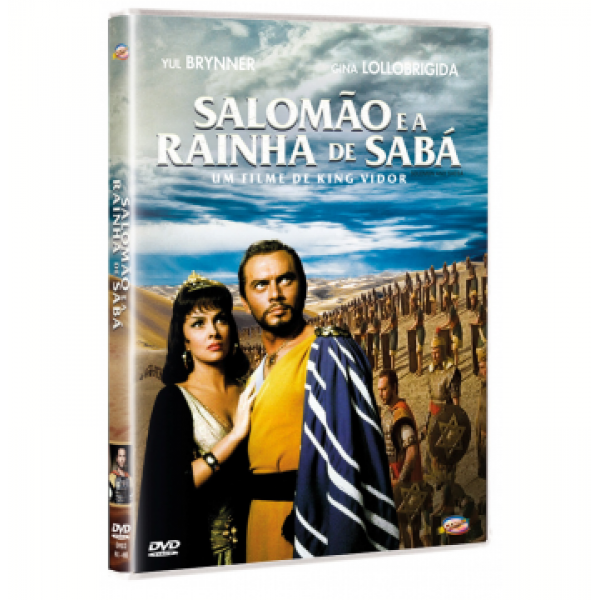 DVD Salomão E A Rainha de Sabá