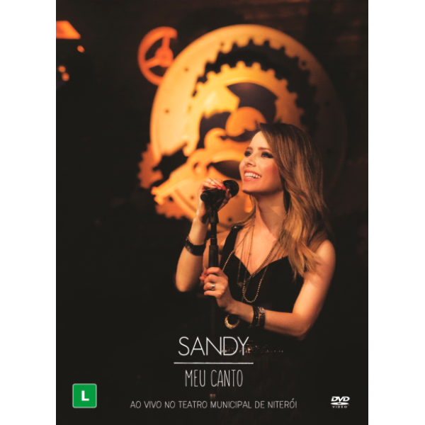 DVD Sandy - Meu Canto - Ao Vivo No Teatro Municipal de Niterói