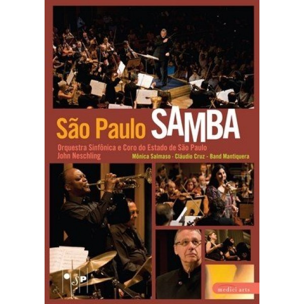 DVD Orquestra Sinfônica e Coro do Estado de São Paulo John Neschling - São Paulo Samba