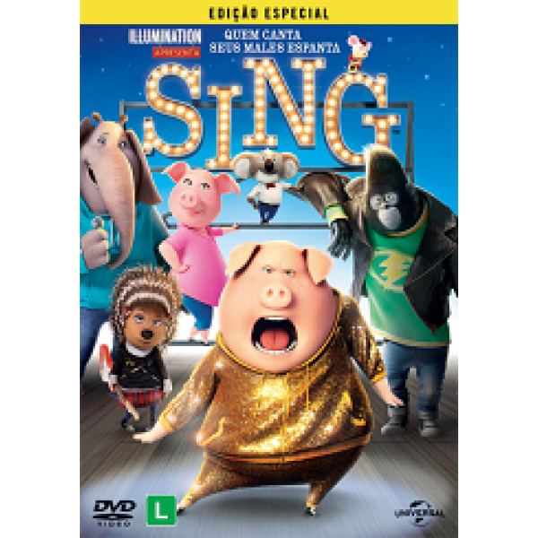 DVD Sing - Quem Canta Os Males Espanta