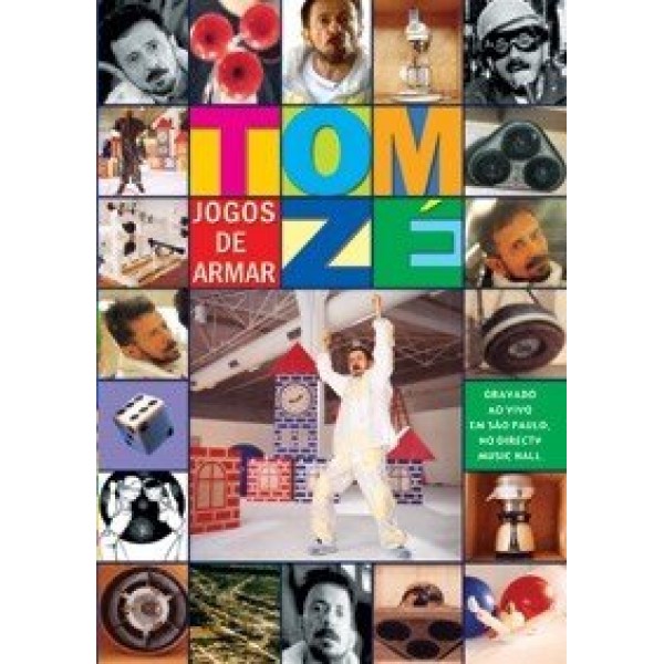 DVD Tom Zé - Jogos de Armar