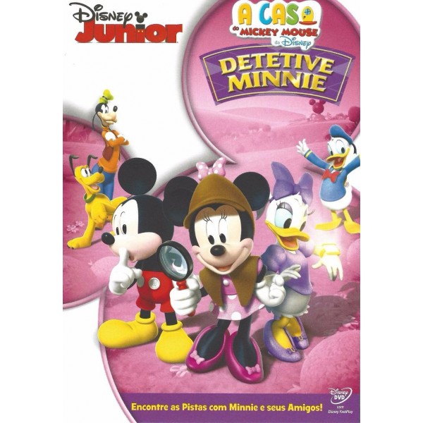 DVD A Casa do Mickey Mouse - Detetive Minnie