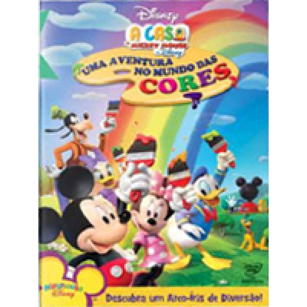 DVD A Casa do Mickey Mouse - Uma Aventura no Mundo Das Cores