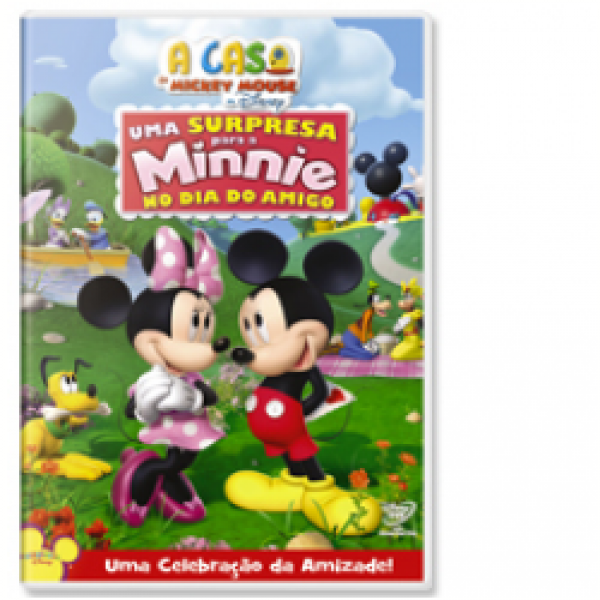DVD A Casa do Mickey Mouse - Uma Surpresa Para a Minnie no Dia do Amigo