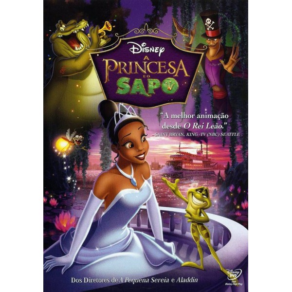 DVD A Princesa e o Sapo