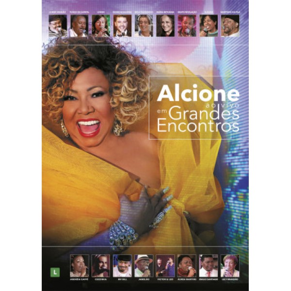 DVD Alcione - Ao Vivo em Grandes Encontros