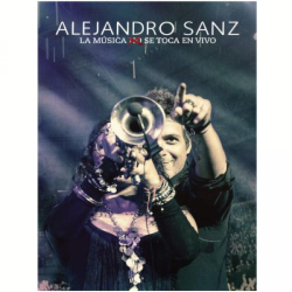 DVD Alejandro Sanz - La Musica No Se Toca En Vivo