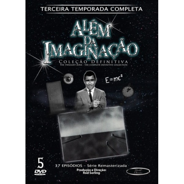 Box Além da Imaginação - Terceira Temporada Completa (5 DVD's)