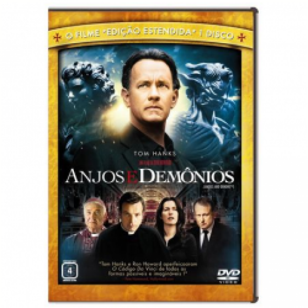 DVD Anjos e Demônios - Edição Estendida