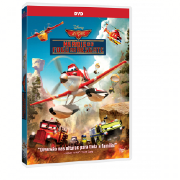 DVD Aviões 2 - Herois do Fogo ao Resgate