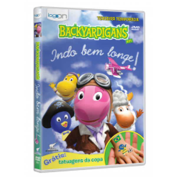 DVD Backyardigans - Indo Bem Longe!