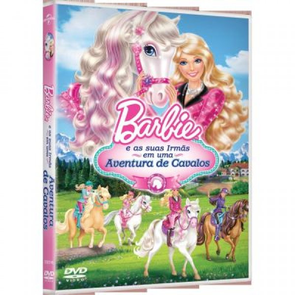 DVD Barbie e as Suas Irmãs em Uma Aventura de Cavalos