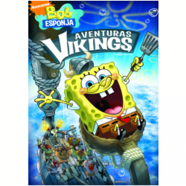 DVD Bob Esponja - Aventuras Vikings