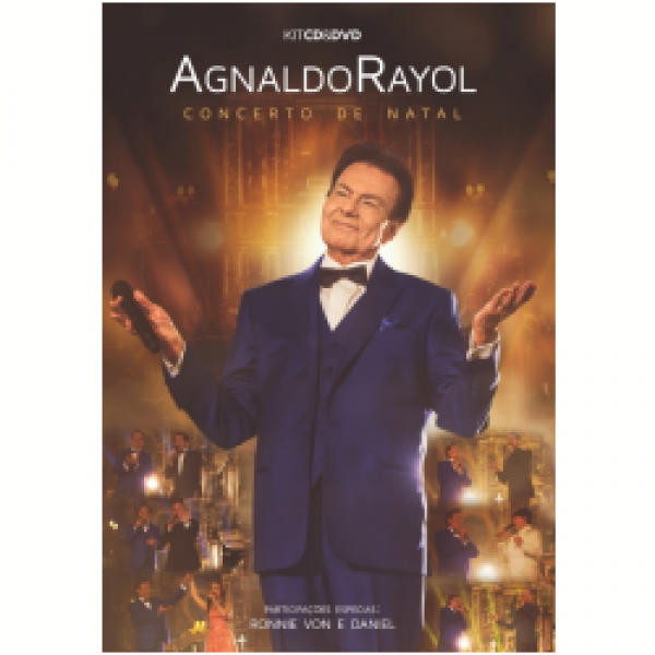 DVD + CD Agnaldo Rayol - Concerto de Natal