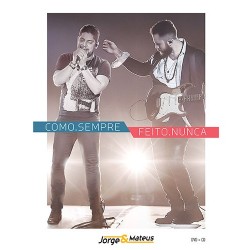 DVD + CD Jorge e Mateus - Como Sempre Feito Nunca