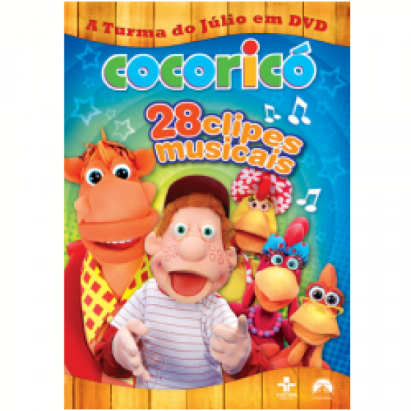 DVD Cocoricó - 28 Clipes Musicais DVD Cocoricó - 28 Clipes Musicais