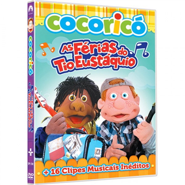 DVD Cocoricó - As Férias do Tio Eustáquio