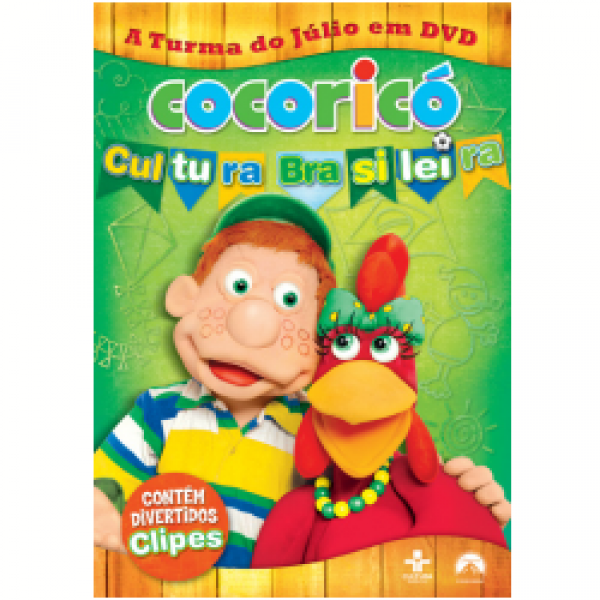 DVD Cocoricó - Cultura Brasileira
