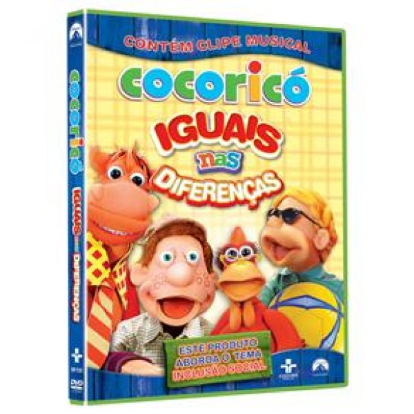 DVD Cocoricó - Iguais nas Diferenças
