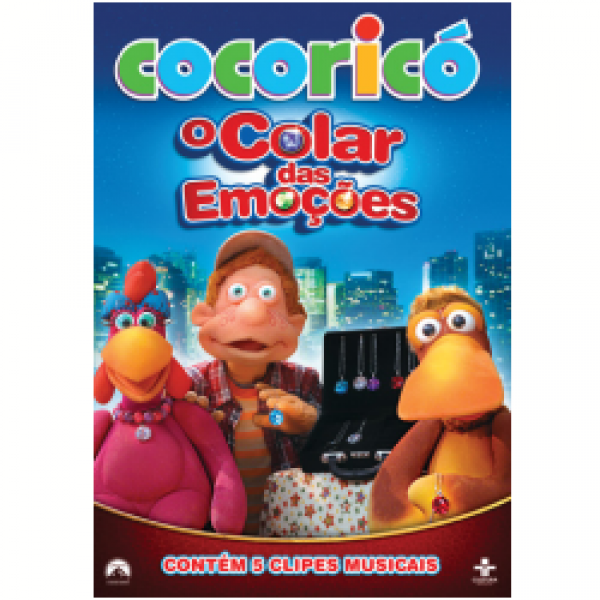 DVD Cocoricó - O Colar das Emoções