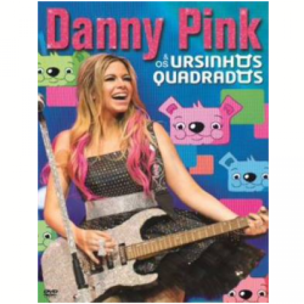 DVD Danny Pink & Os Ursinhos Quadrados