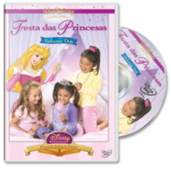 DVD Festa das Princesas - Pronta Para a Festa Vol.2