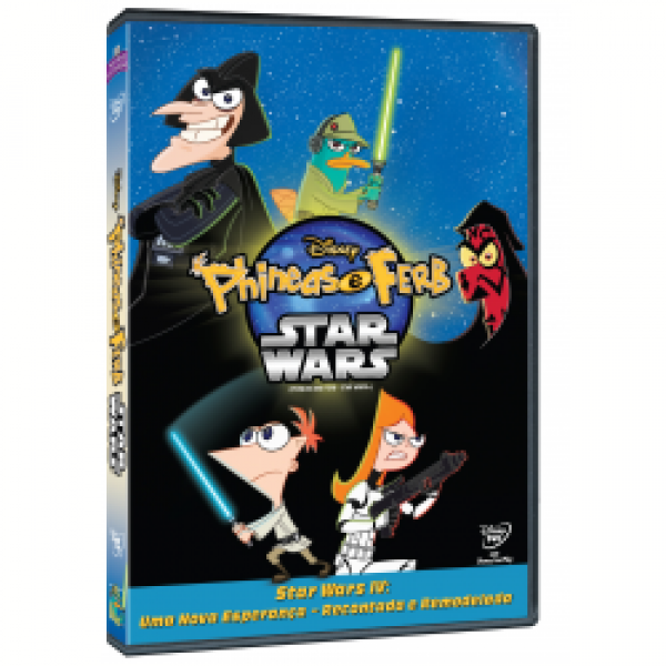 DVD Phineas e Ferb - Star Wars