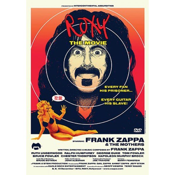 DVD Frank Zappa - Roxy: The Movie