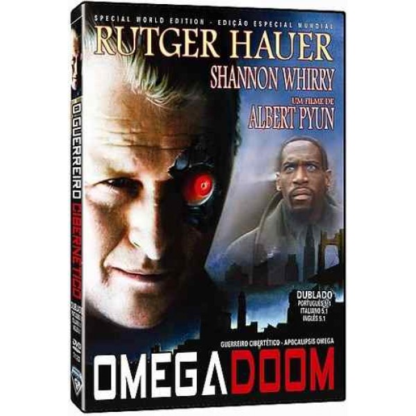 DVD Omega Doom - Guerreiro Cibernético