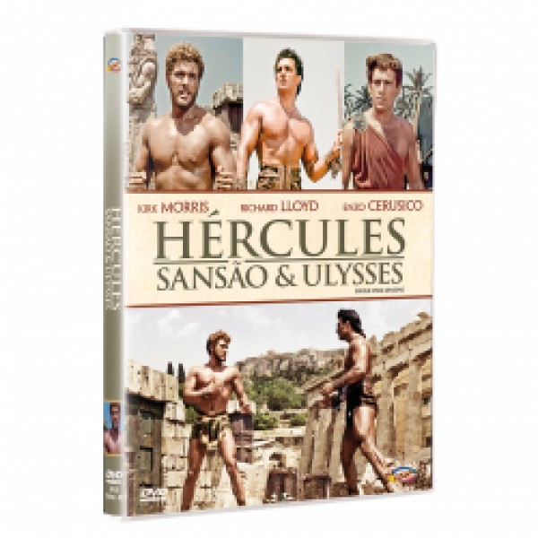 DVD Hércules Sansão e Ulysses