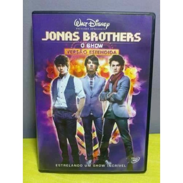 DVD Jonas Brothers - O Show (Versão Estendida)