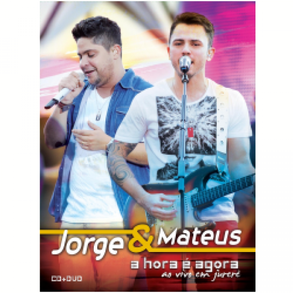 DVD Jorge e Mateus - A Hora é Agora - Ao Vivo em Jurerê (DVD+CD)