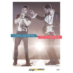 DVD Jorge e Mateus - Como Sempre Feito Nunca