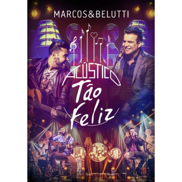 DVD Marcos & Belutti - Acústico Tão Feliz