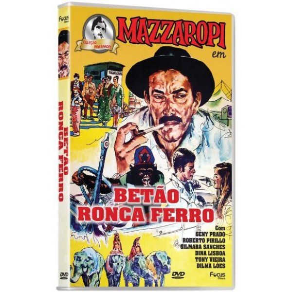 DVD Mazzaropi - Betão Ronca Ferro