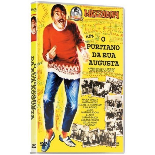 DVD Mazzaropi - em O Puritano da Rua Augusta