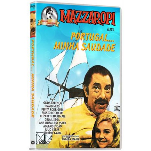 DVD Mazzaropi - Portugal... Minha Saudade