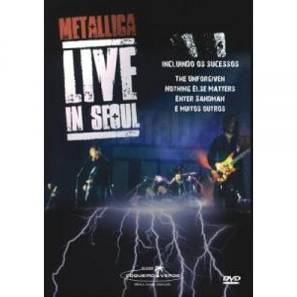 DVD Metallica - Live in Seoul